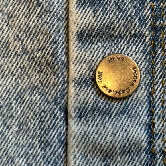 NWT Next Blue Denim Hooded Shacket size 1 1/2-2Yrs - Picture 3 of 14